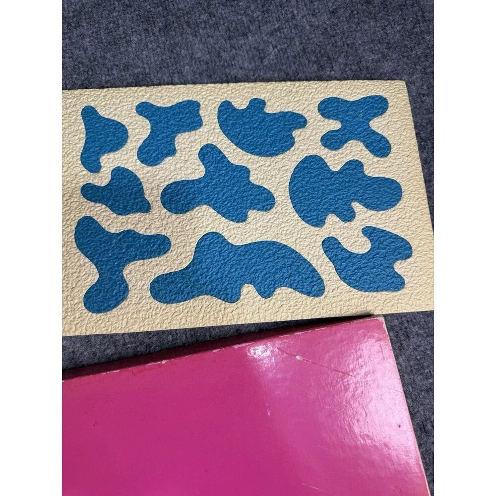 Vintage Lauri Crepe Foam Puzzle LOT of 5 – Noah’s Ark, Helicopter, Silhouettes